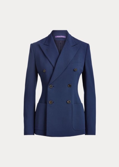 Women's Ralph Lauren Leslie Wool Crepe Jackets | 938015SPR